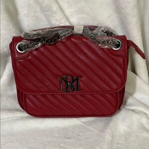 Badgley Mischka Red Crossbody Bag